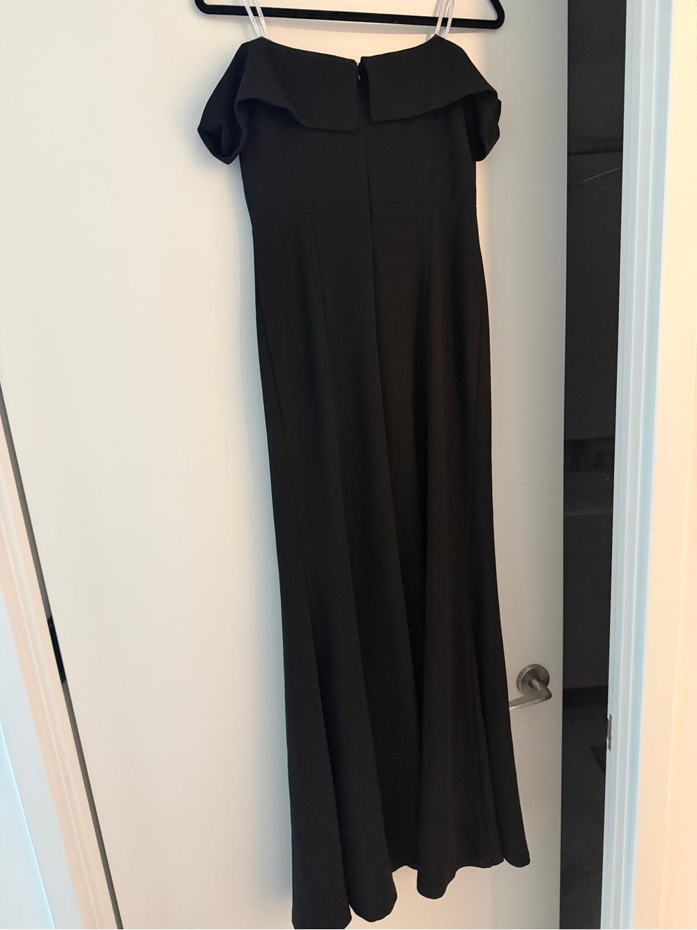 Lulu's Black Off-Shoulder Evening Dress